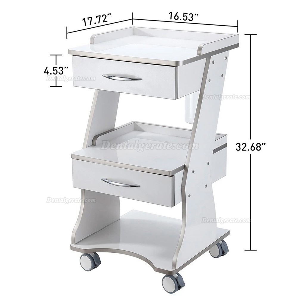 Dentech G06 dentale ger&auml;tewagen mit automatischer wasserflaschenversorgung und schubladen